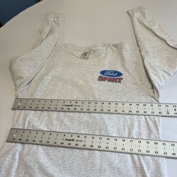 Ford Sport VTG Grey Long Sleeve T-Shirt Size XL - Picture 4 of 8
